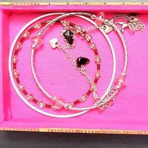 Set of Four Bracelets LOVE